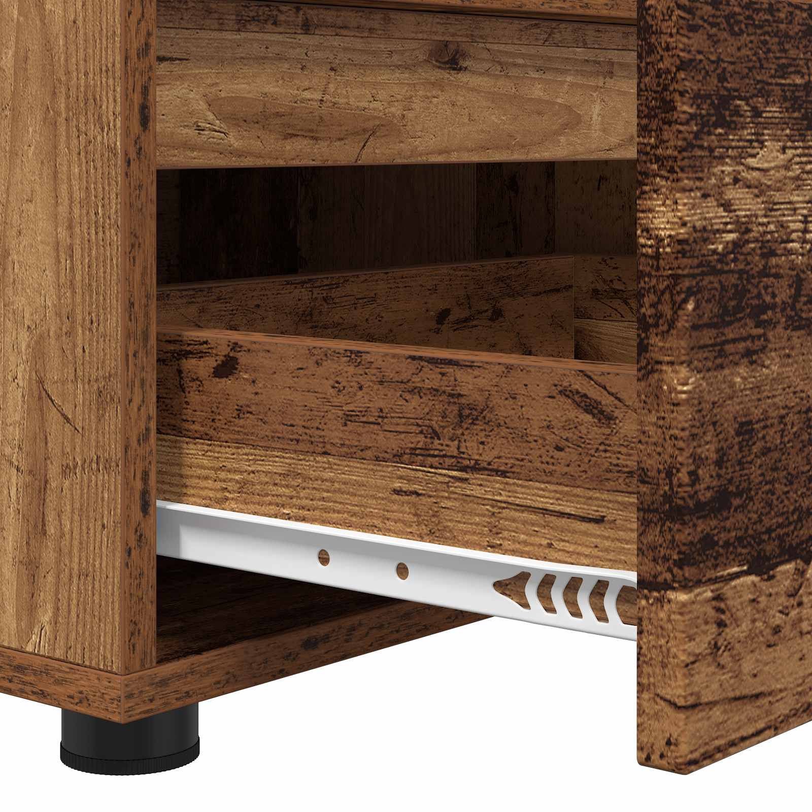 vidaXL Szafka pod telewizor 100 x 48 x 43 cm Stare drewno