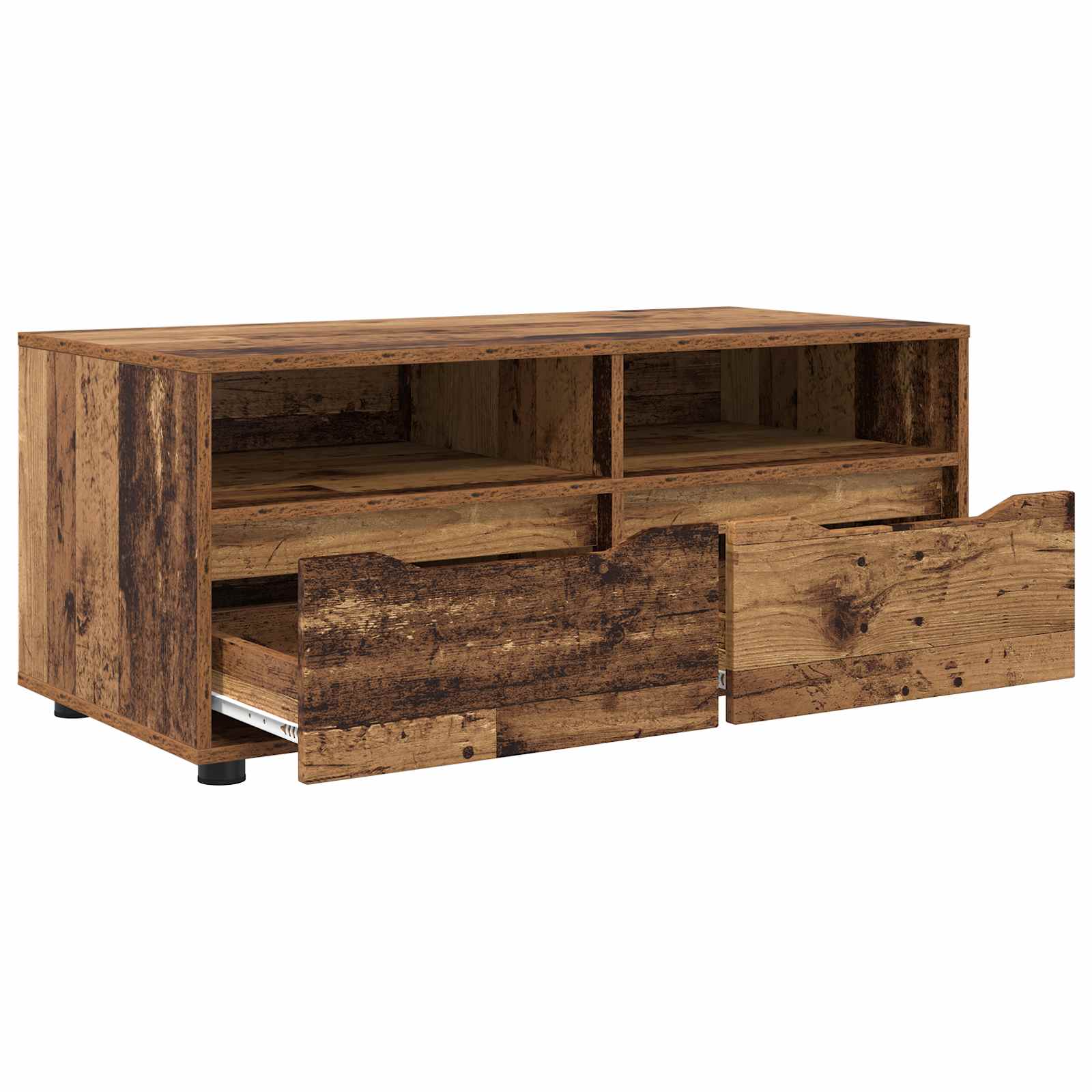 vidaXL Szafka pod telewizor 100 x 48 x 43 cm Stare drewno