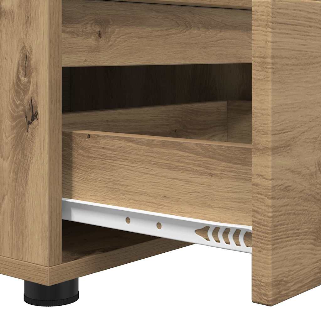 vidaXL Szafka pod telewizor Dąb rzemieślniczy 100 x 48 x 43 cm