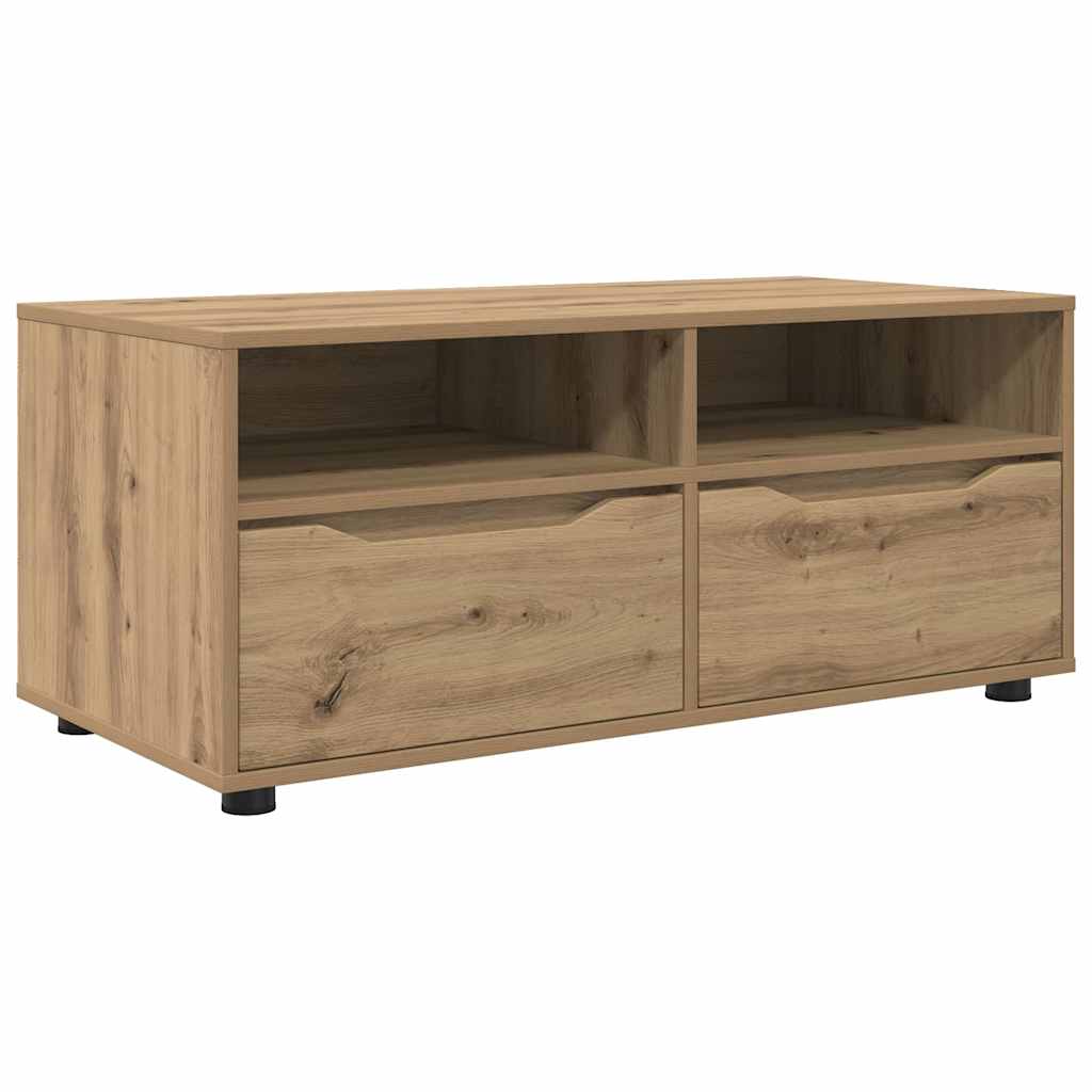 vidaXL Szafka pod telewizor Dąb rzemieślniczy 100 x 48 x 43 cm