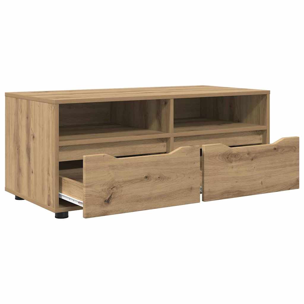 vidaXL Szafka pod telewizor Dąb rzemieślniczy 100 x 48 x 43 cm