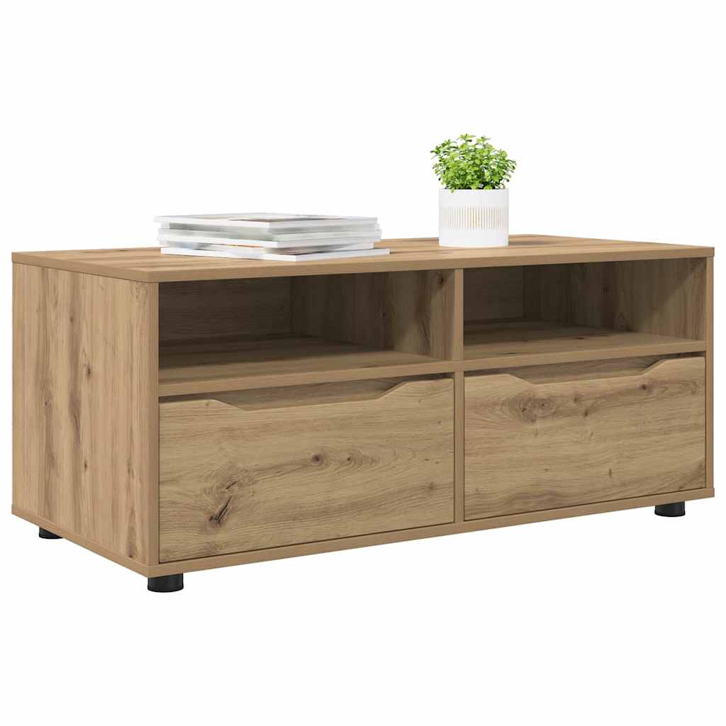 vidaXL Szafka pod telewizor 100 x 48 x 43 cm Dąb rzemieślniczy