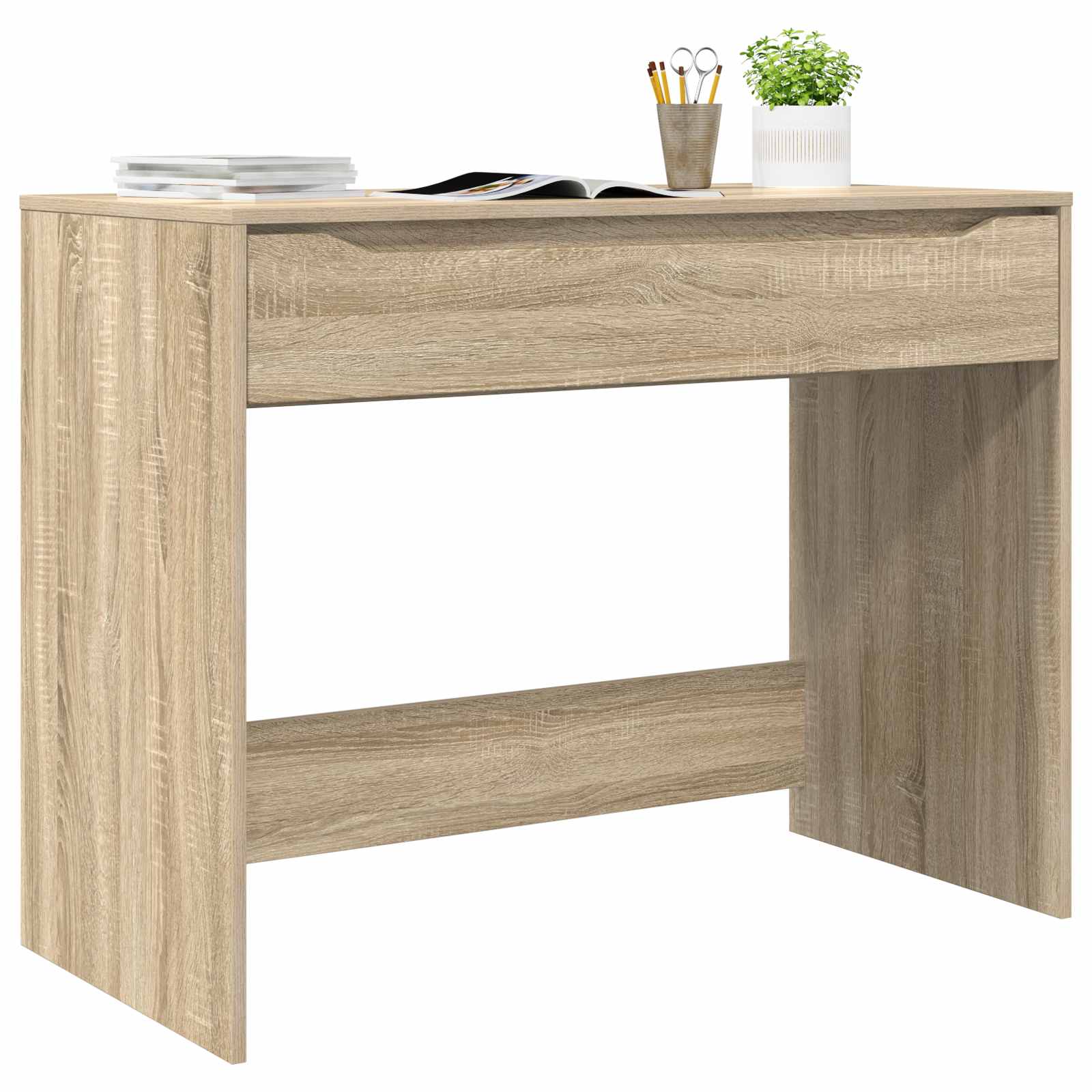 vidaXL Biurko Dąb Sonoma 100 x 50 x 78 cm Drewno inżynieryjne