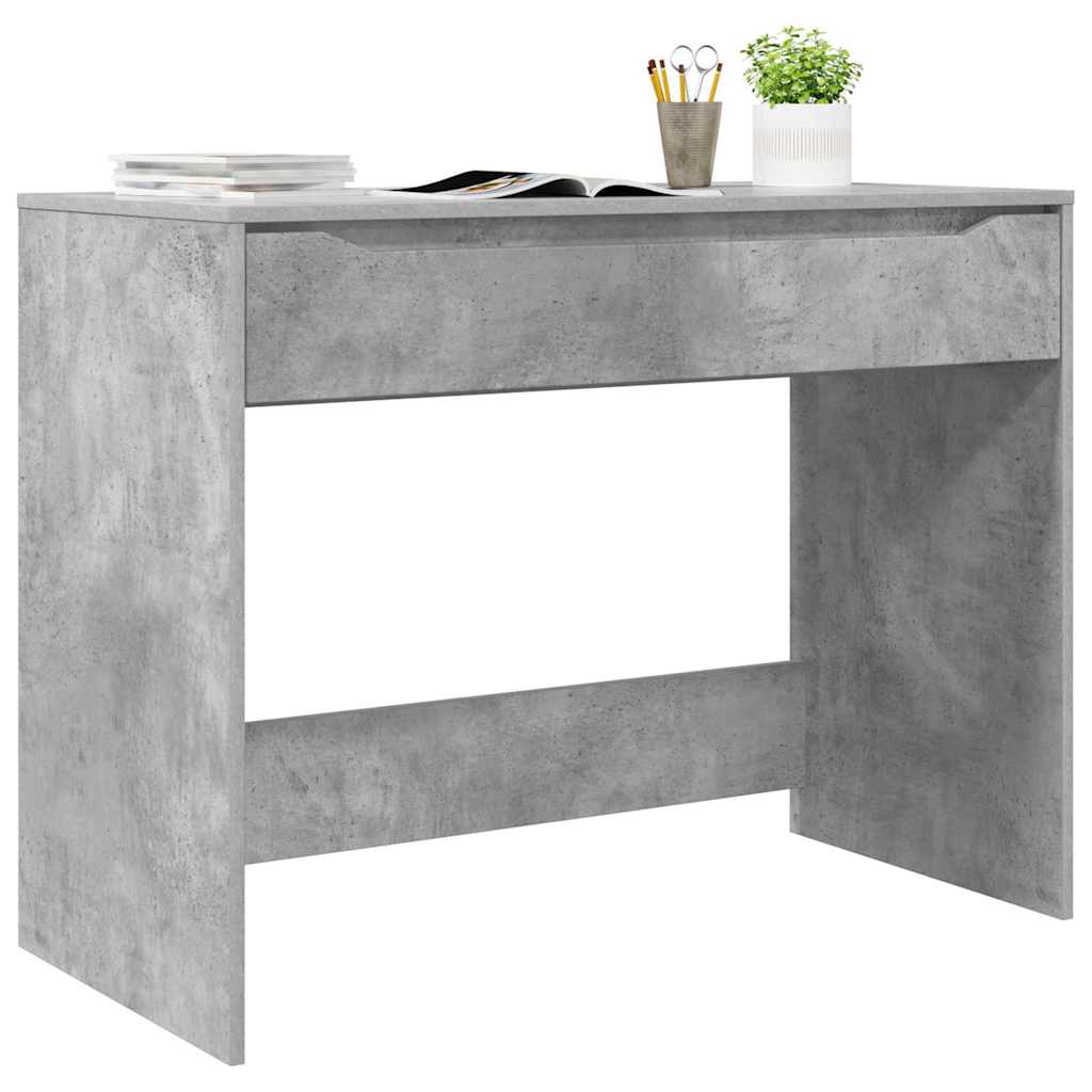 vidaXL Biurko Betonowy Szary 100 x 50 x 78 cm Drewno inżynieryjne