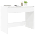 vidaXL Biurko Biały Wysoki Połysk 100 x 50 x 78 cm Drewno inżynieryjne