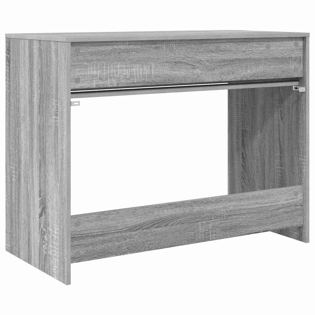 vidaXL Biurko Szary Sonoma 100 x 50 x 78 cm Drewno inżynieryjne