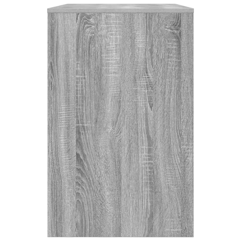 vidaXL Biurko Szary Sonoma 100 x 50 x 78 cm Drewno inżynieryjne
