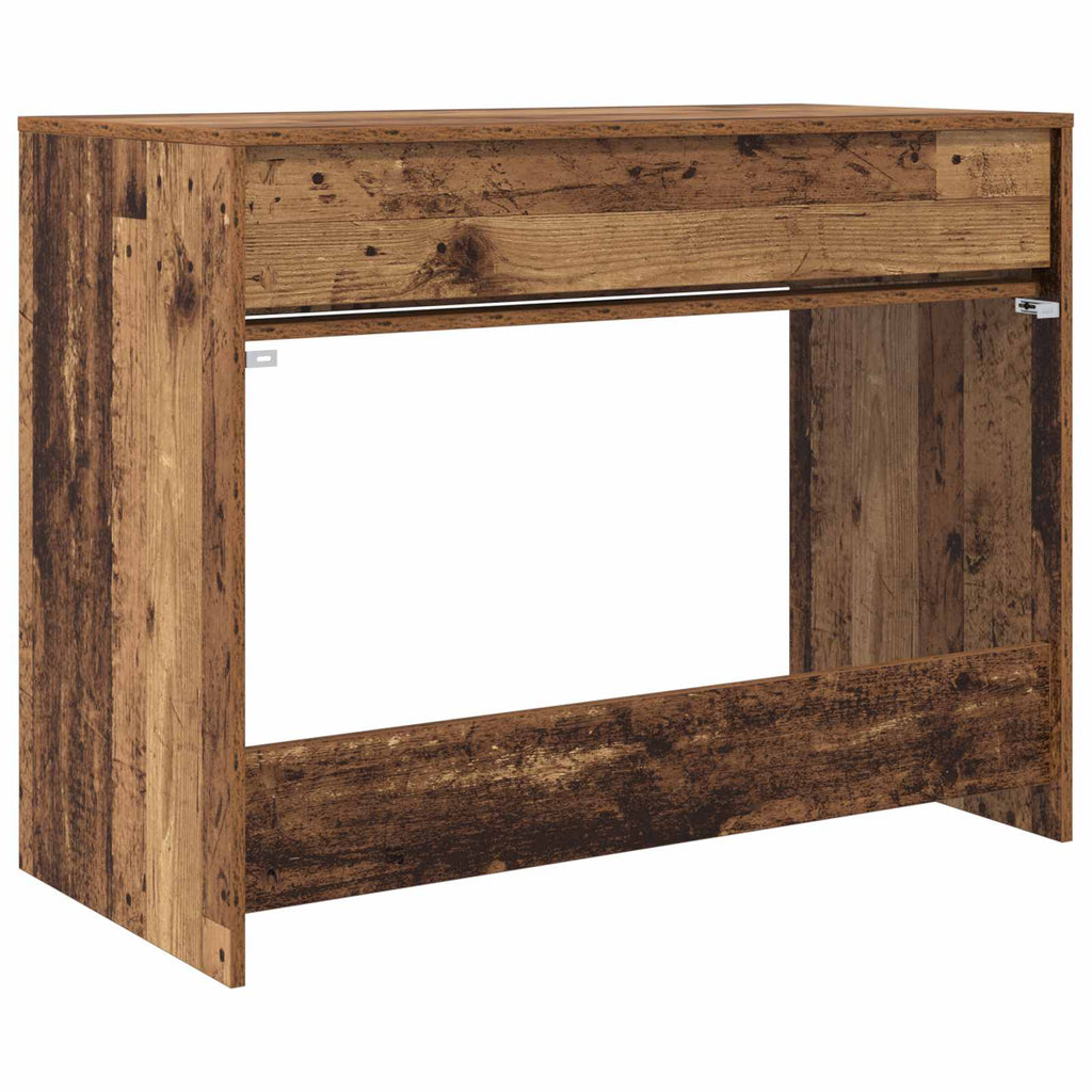 vidaXL Biurko Stare drewno 100 x 50 x 78 cm Drewno inżynieryjne