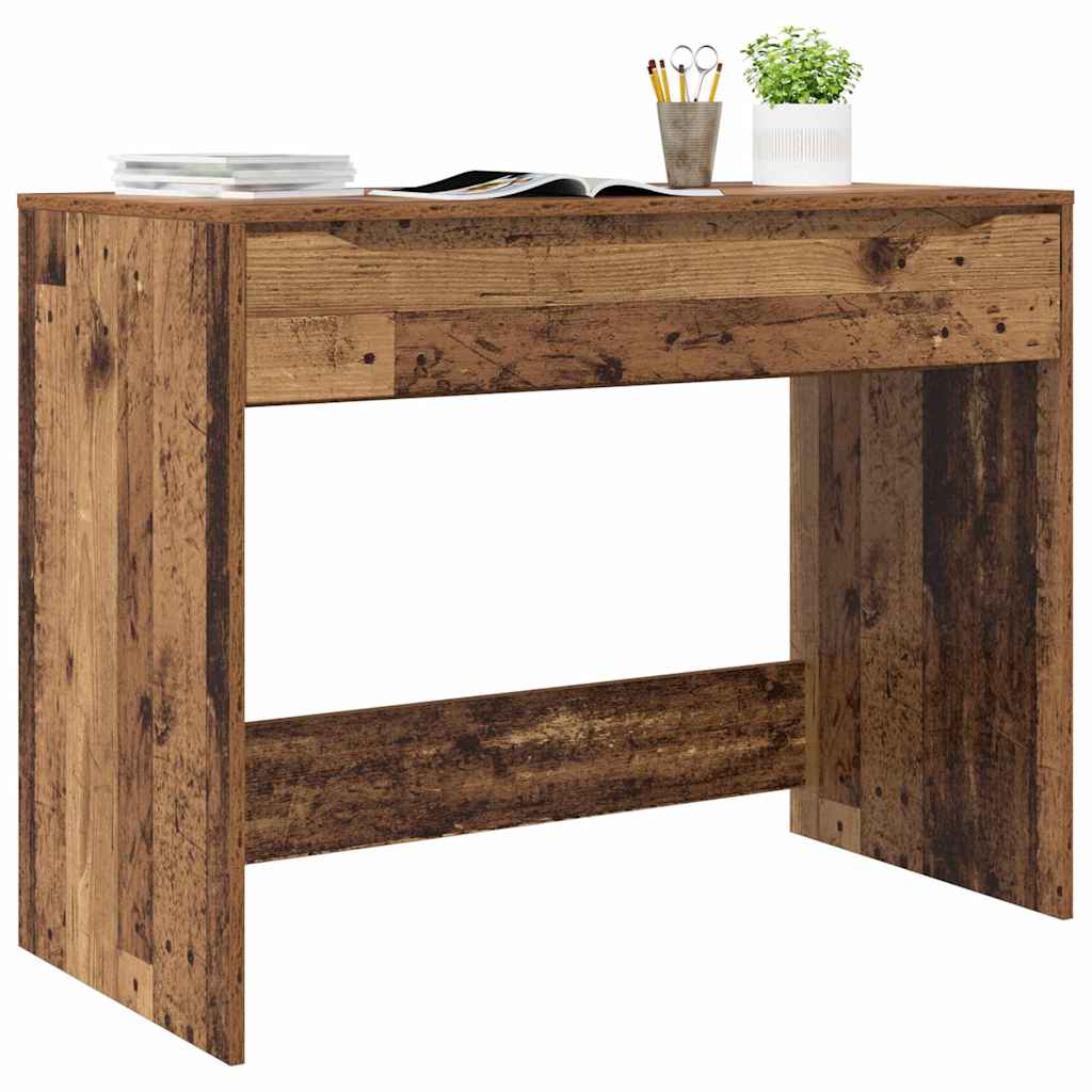 vidaXL Biurko Stare drewno 100 x 50 x 78 cm Drewno inżynieryjne