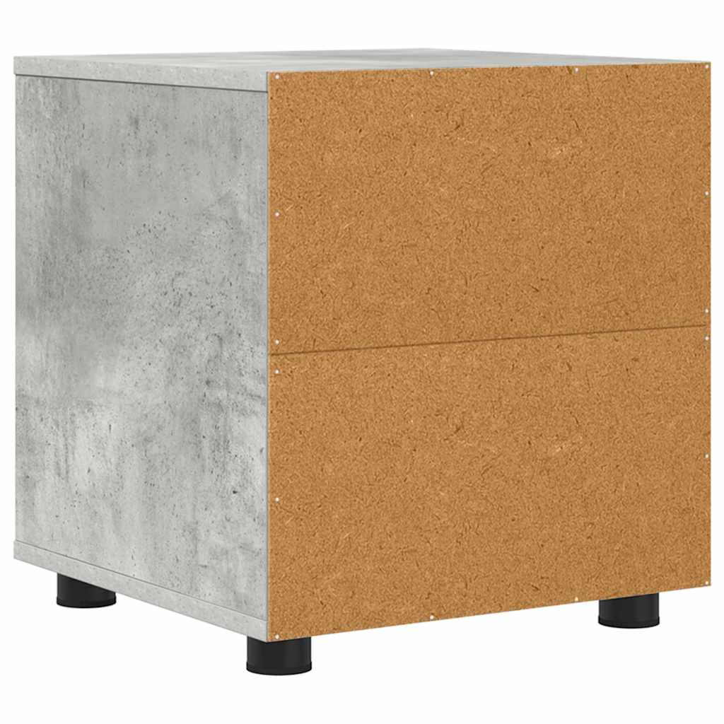 vidaXL Szafka Łazienkowa Betonowy szary 40,5 x 40 x 44 cm