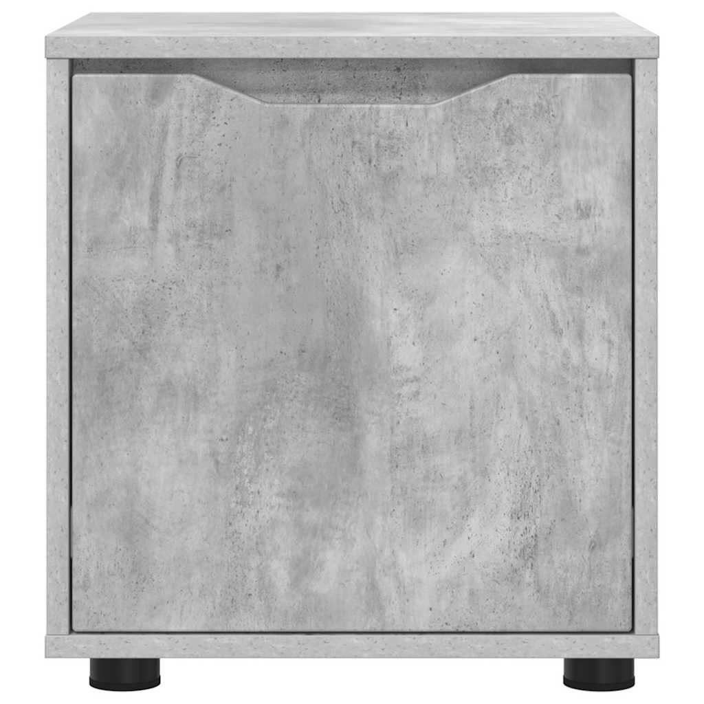 vidaXL Szafka Łazienkowa Betonowy szary 40,5 x 40 x 44 cm