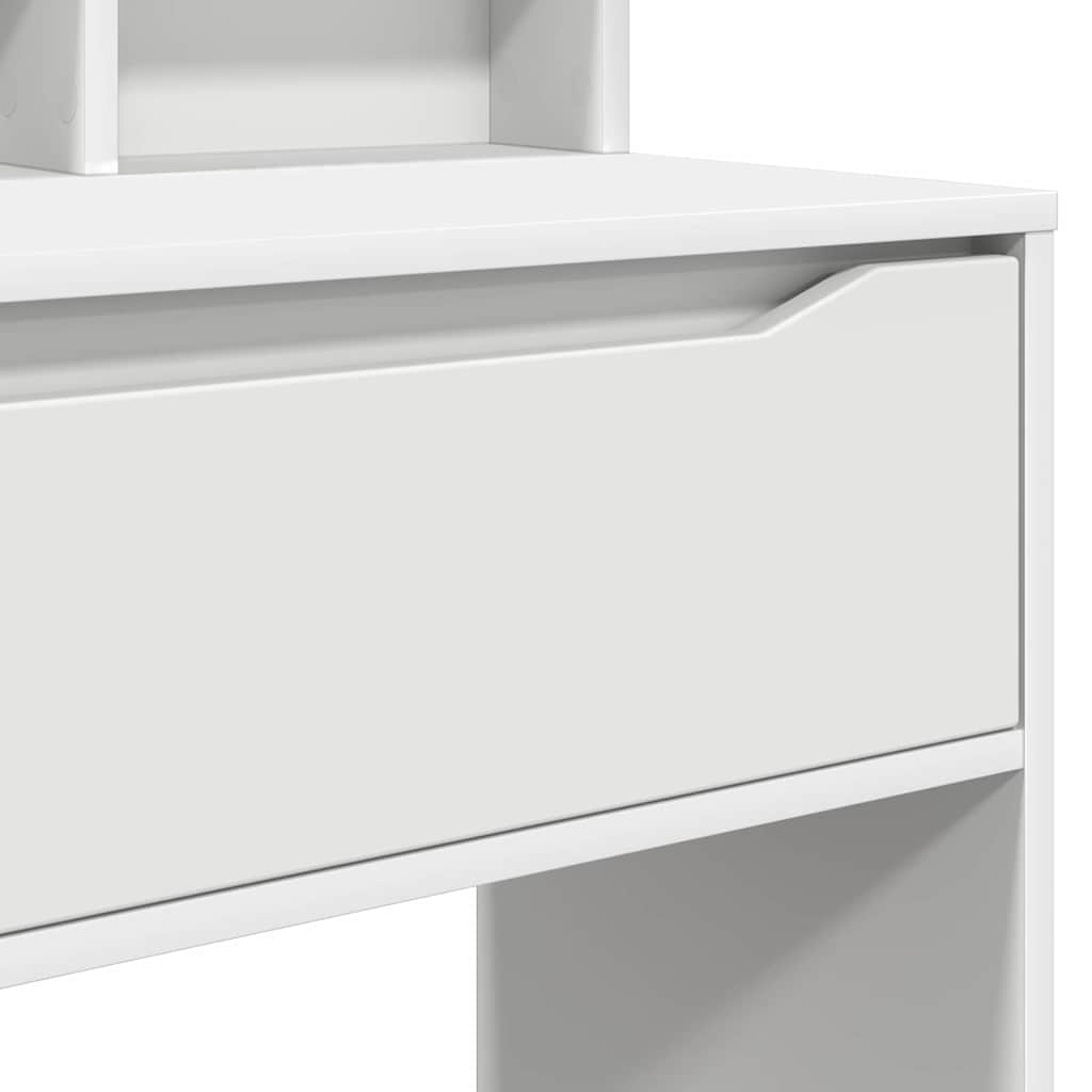 vidaXL Toaletki do sypialni z szufladą Biały 80 x 39,6 x 135 cm