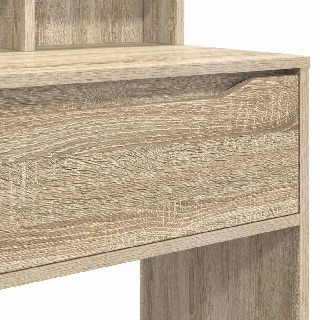 vidaXL Toaletki do sypialni z szufladą Dąb Sonoma 80 x 39,6 x 135 cm