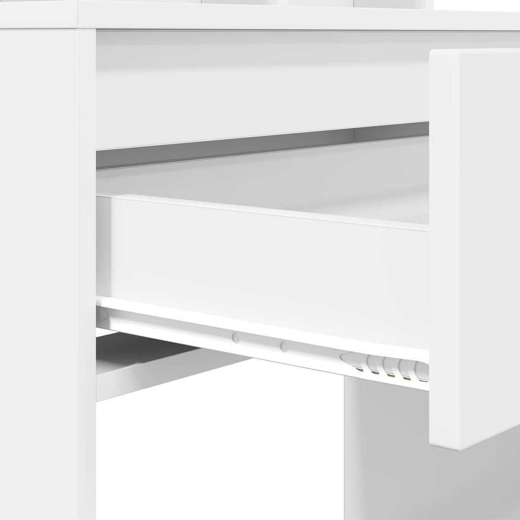 vidaXL Toaletki do sypialni Biały 80 x 39,6 x 135 cm