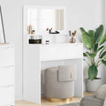vidaXL Toaletki do sypialni Biały 80 x 39,6 x 135 cm