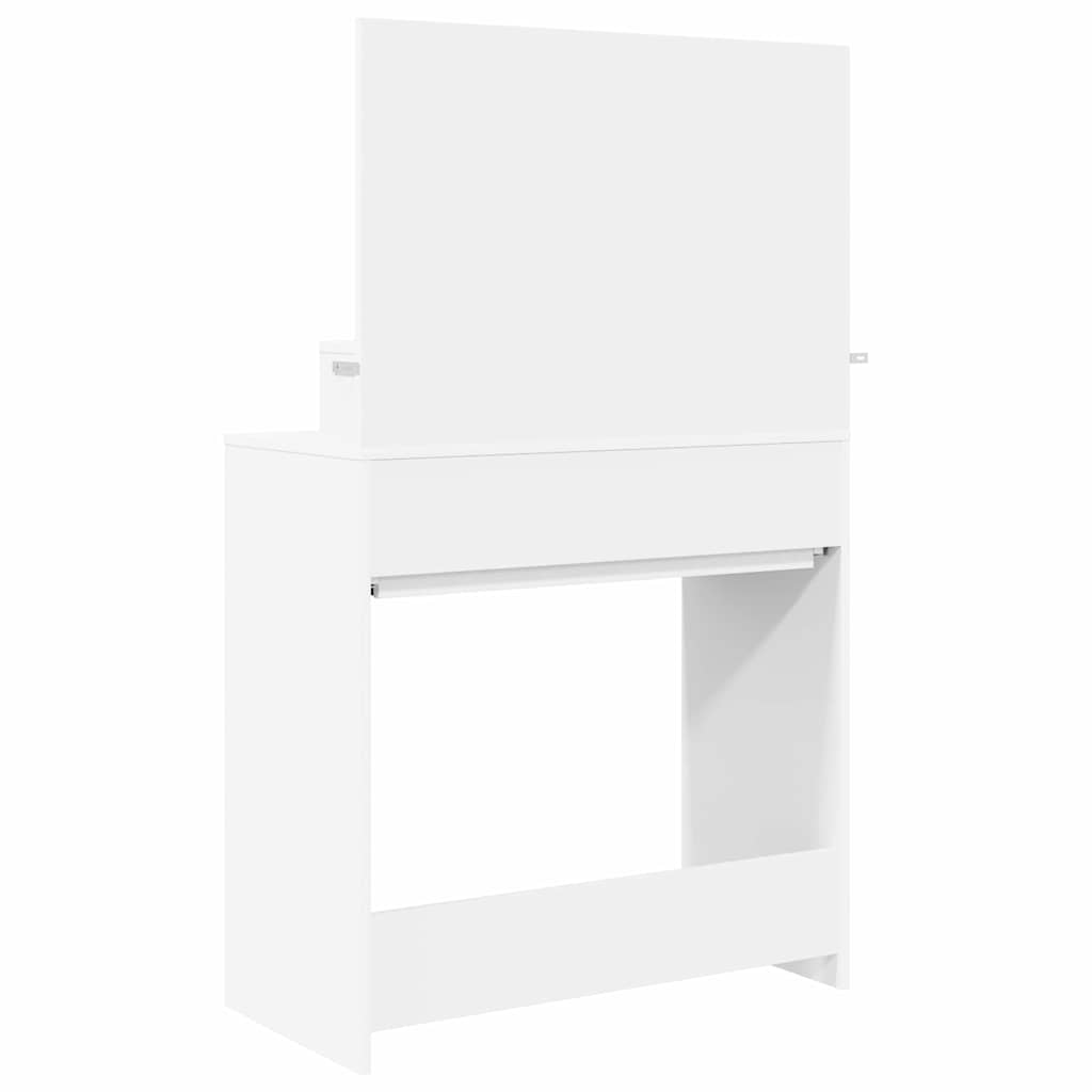 vidaXL Toaletki do sypialni z szufladą Biały 80 x 39,6 x 135 cm