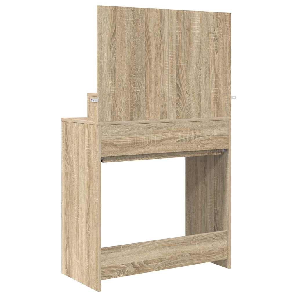 vidaXL Toaletki do sypialni z szufladą Dąb Sonoma 80 x 39,6 x 135 cm