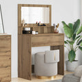 vidaXL Toaletki do sypialni Dąb rzemieślniczy 80 x 39,6 x 135 cm