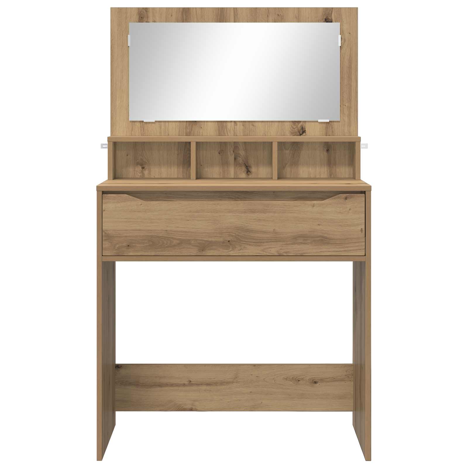 vidaXL Toaletki do sypialni Dąb rzemieślniczy 80 x 39,6 x 135 cm