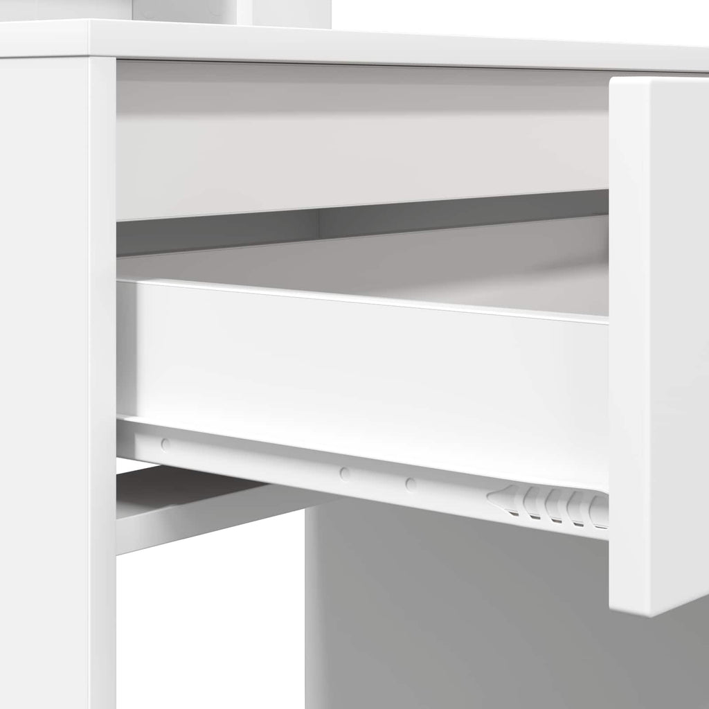 vidaXL Toaletki do sypialni Biały 80 x 39,6 x 135 cm