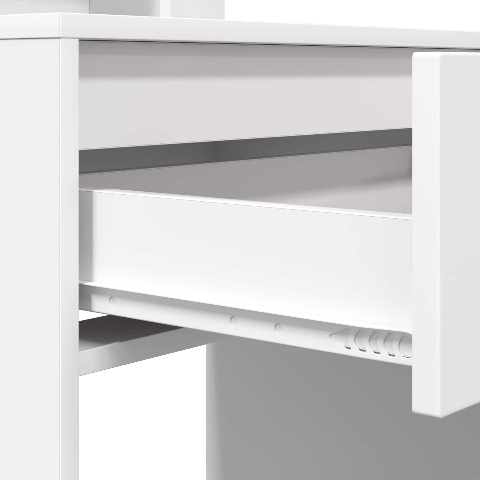 vidaXL Toaletki do sypialni Biały 80 x 39,6 x 135 cm