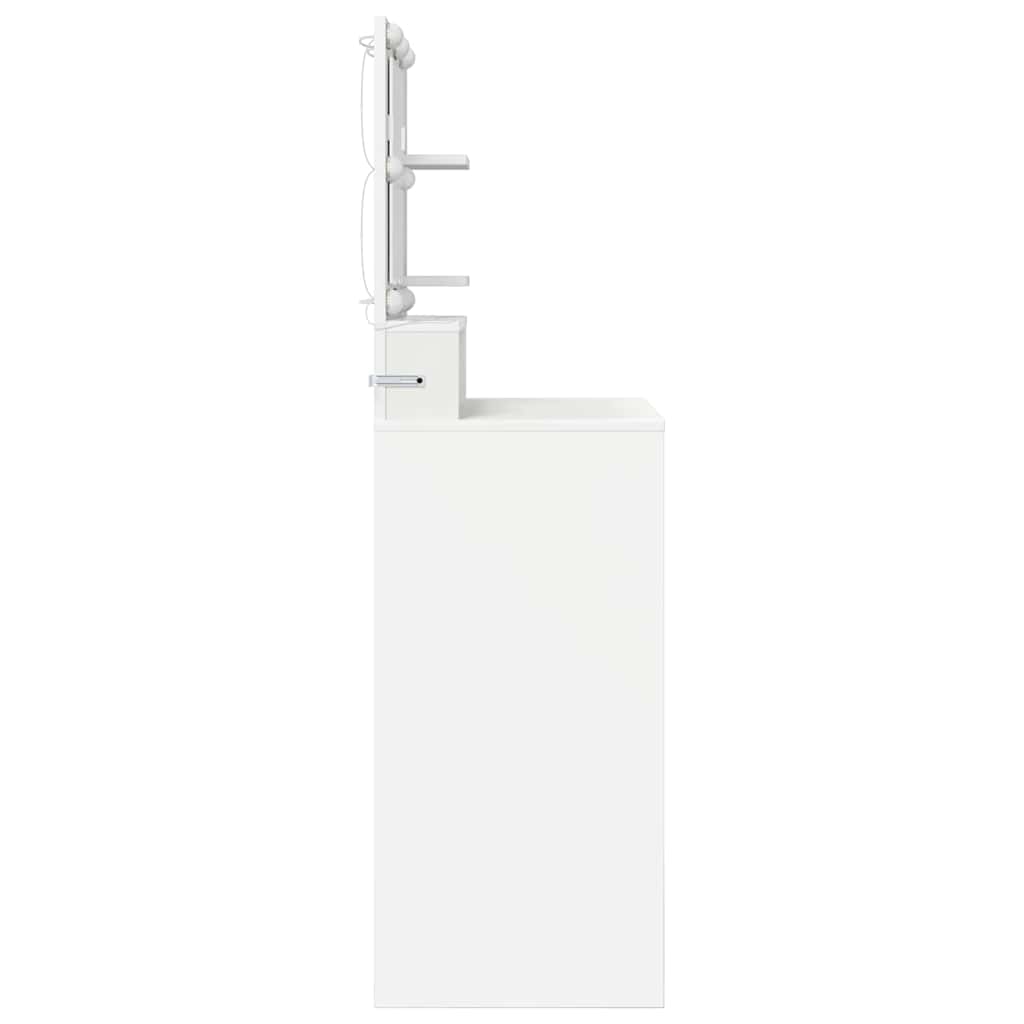 vidaXL Toaletki do sypialni z szufladą Biały 80 x 39,6 x 135 cm
