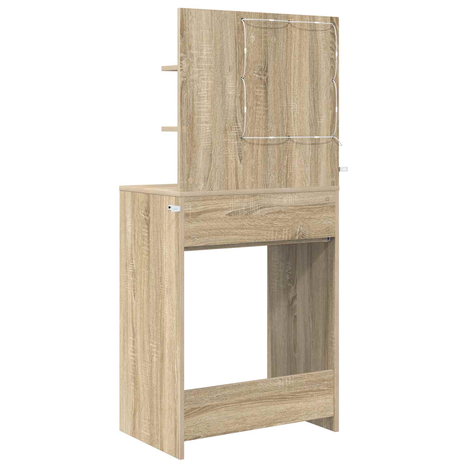 vidaXL Toaletki do sypialni dąb Sonoma 60 x 39,5 x 135 cm