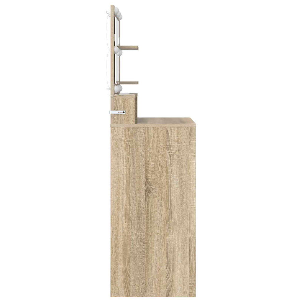 vidaXL Toaletki do sypialni dąb Sonoma 60 x 39,5 x 135 cm