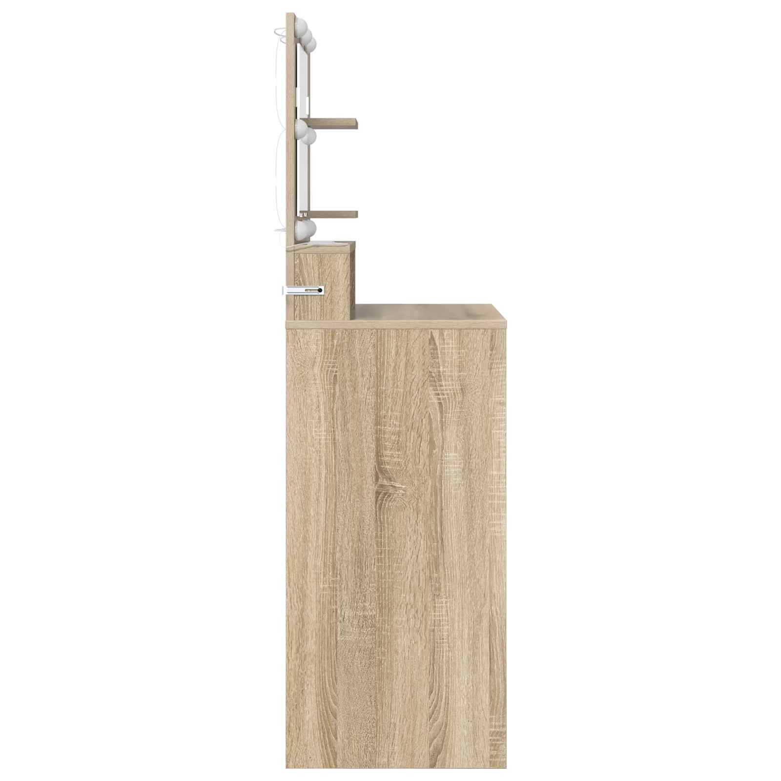 vidaXL Toaletki do sypialni dąb Sonoma 60 x 39,5 x 135 cm
