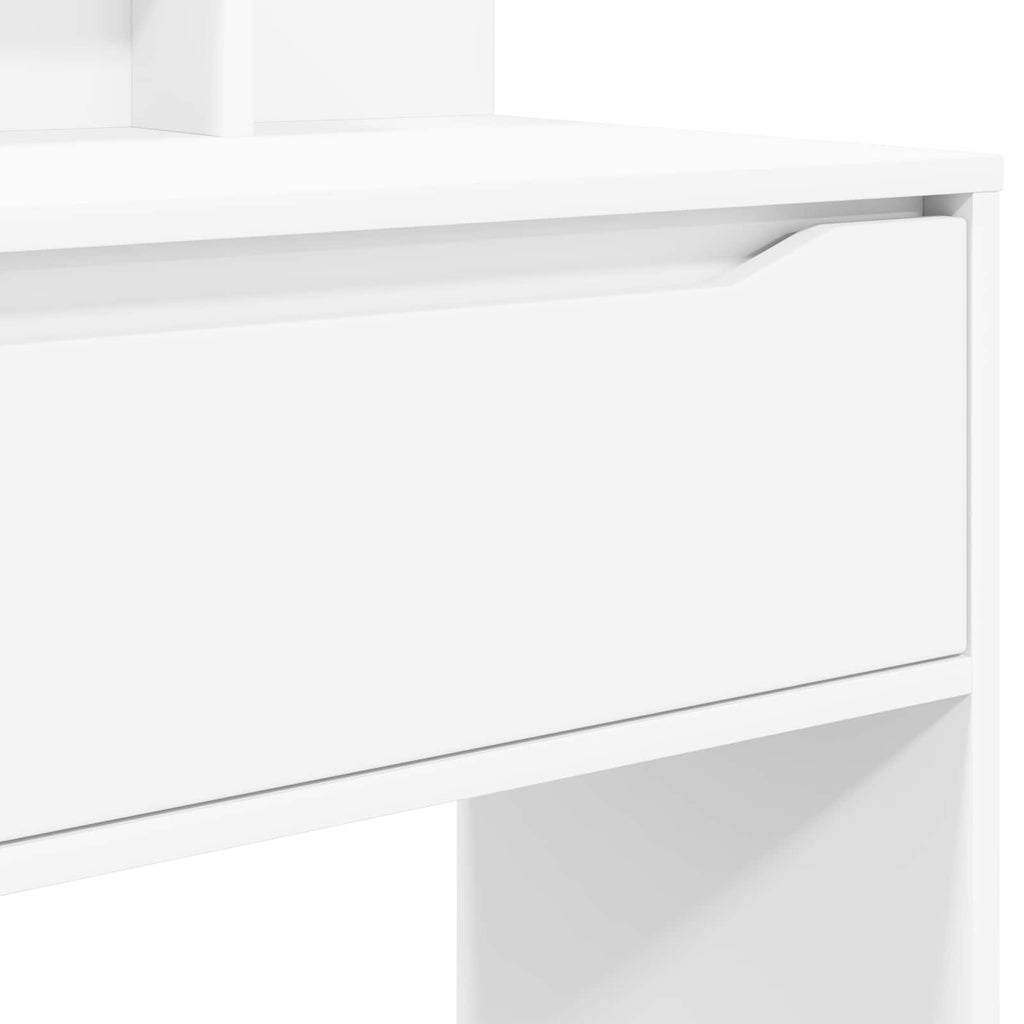 vidaXL Toaletki do sypialni Biały 80 x 39,6 x 135 cm