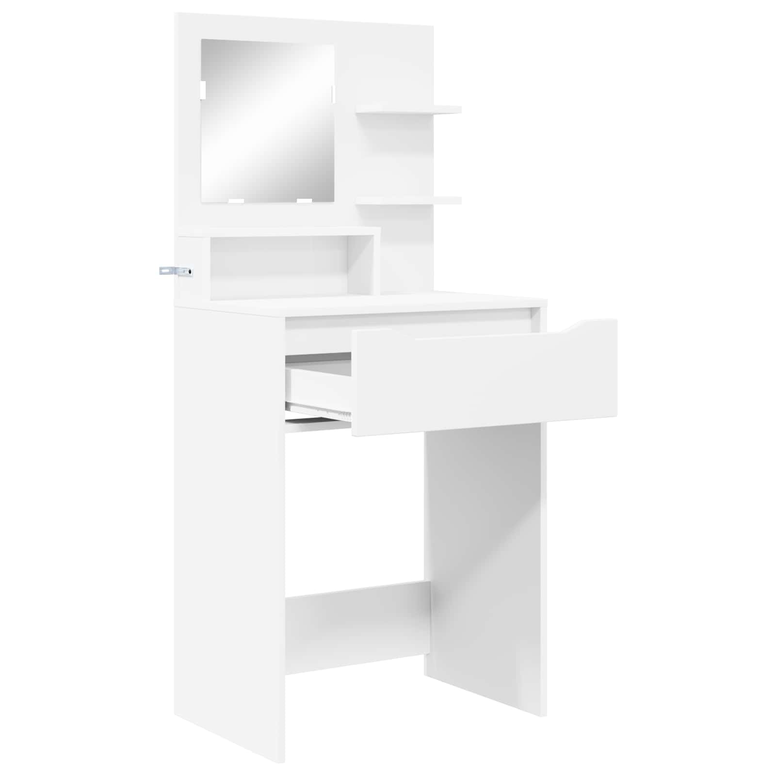 vidaXL Toaletki do sypialni Biały 80 x 39,6 x 135 cm
