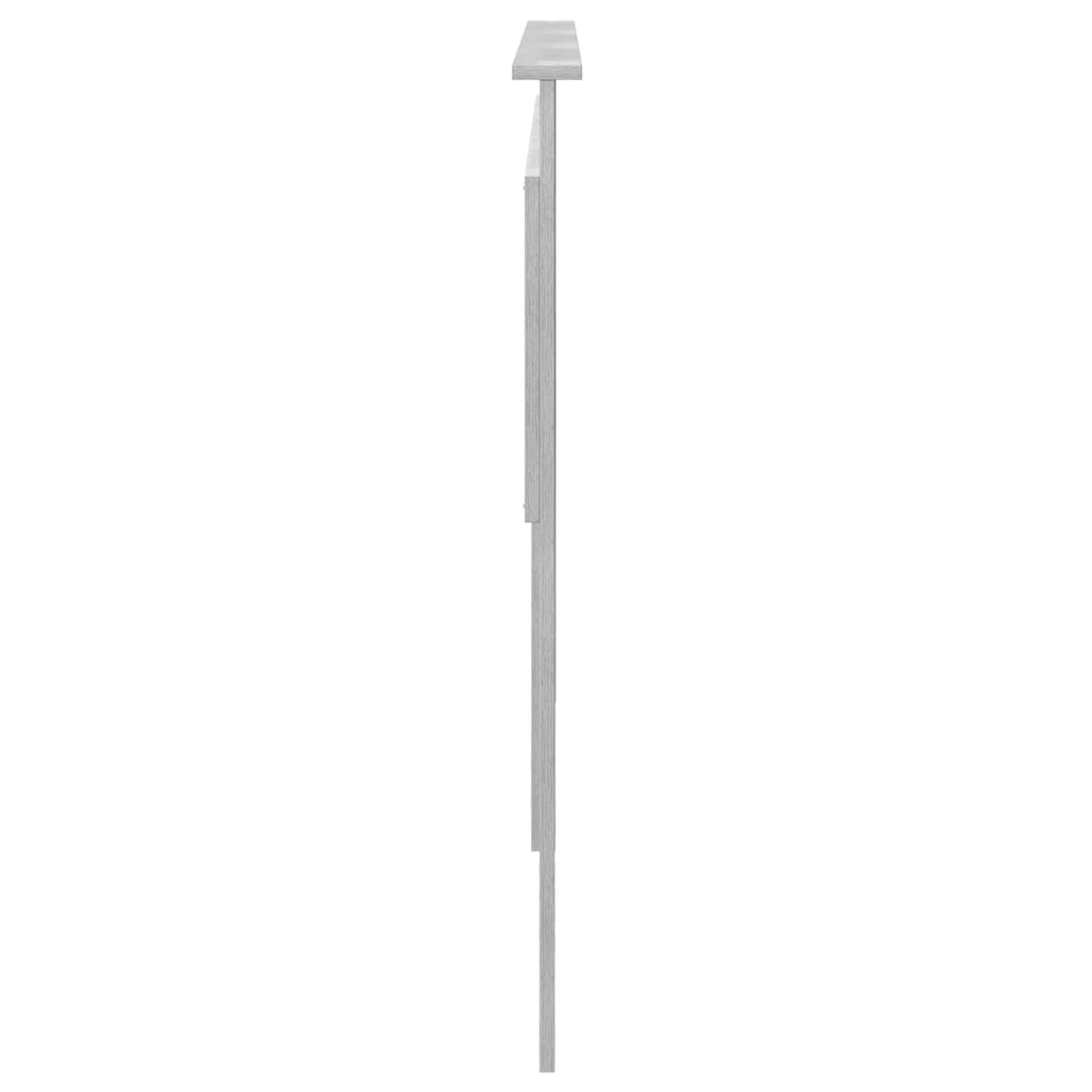 vidaXL Zagłówek Szary Sonoma 200 cm Materiał drewnopochodny
