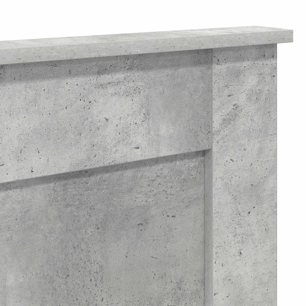 vidaXL Zagłówek Betonowy szary 180 cm Materiał drewnopochodny