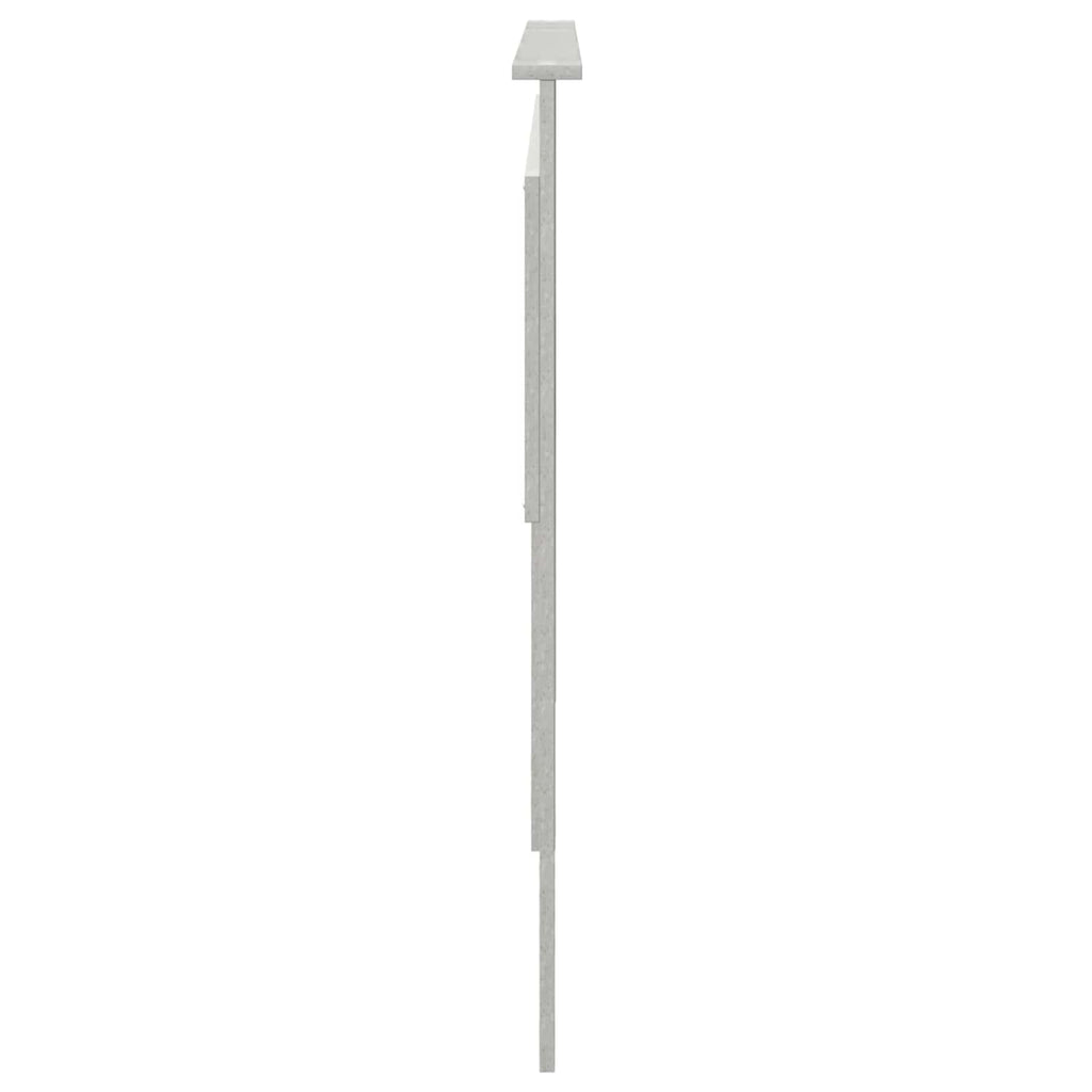 vidaXL Zagłówek Betonowy szary 180 cm Materiał drewnopochodny