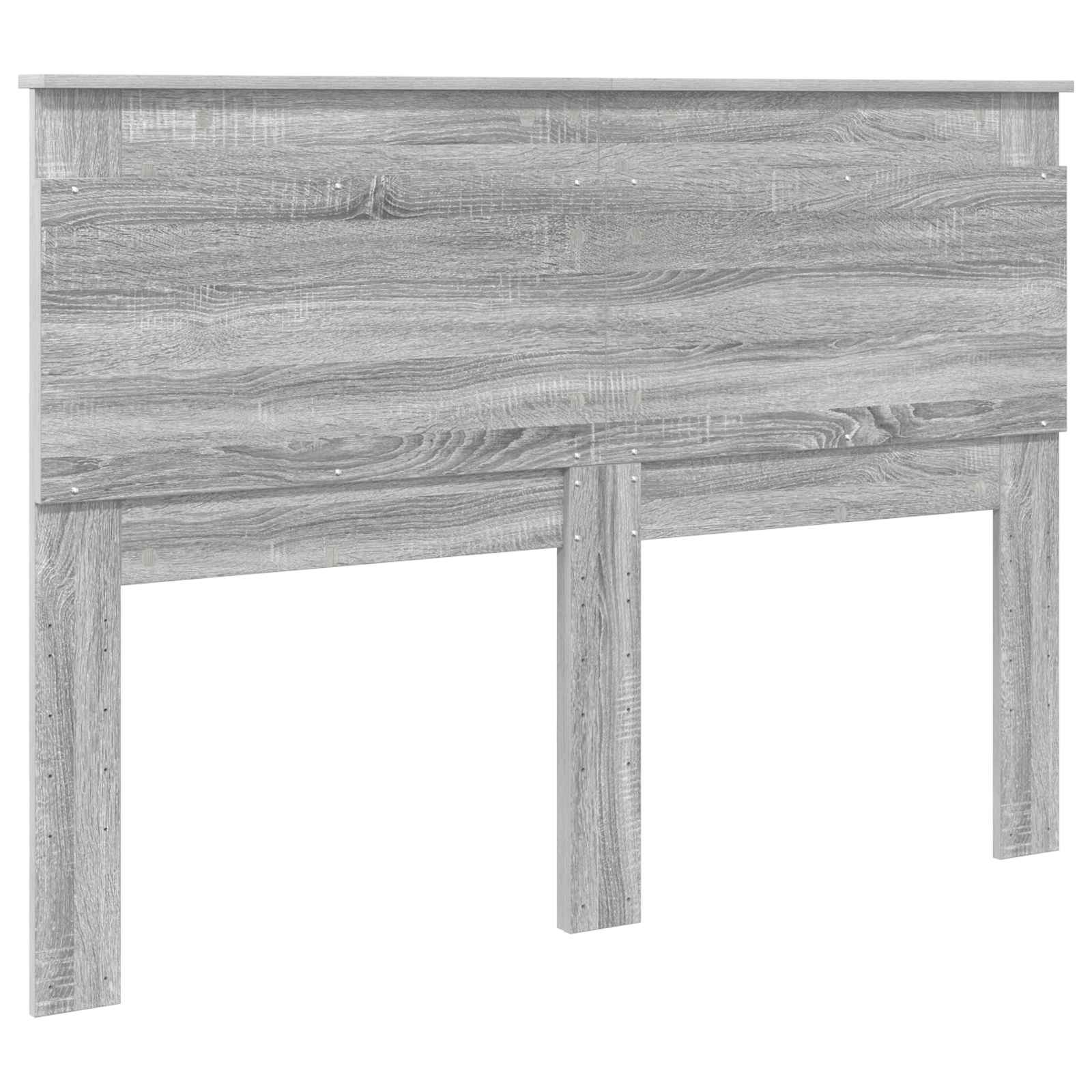 vidaXL Zagłówek Szary Sonoma 160 cm Materiał drewnopochodny