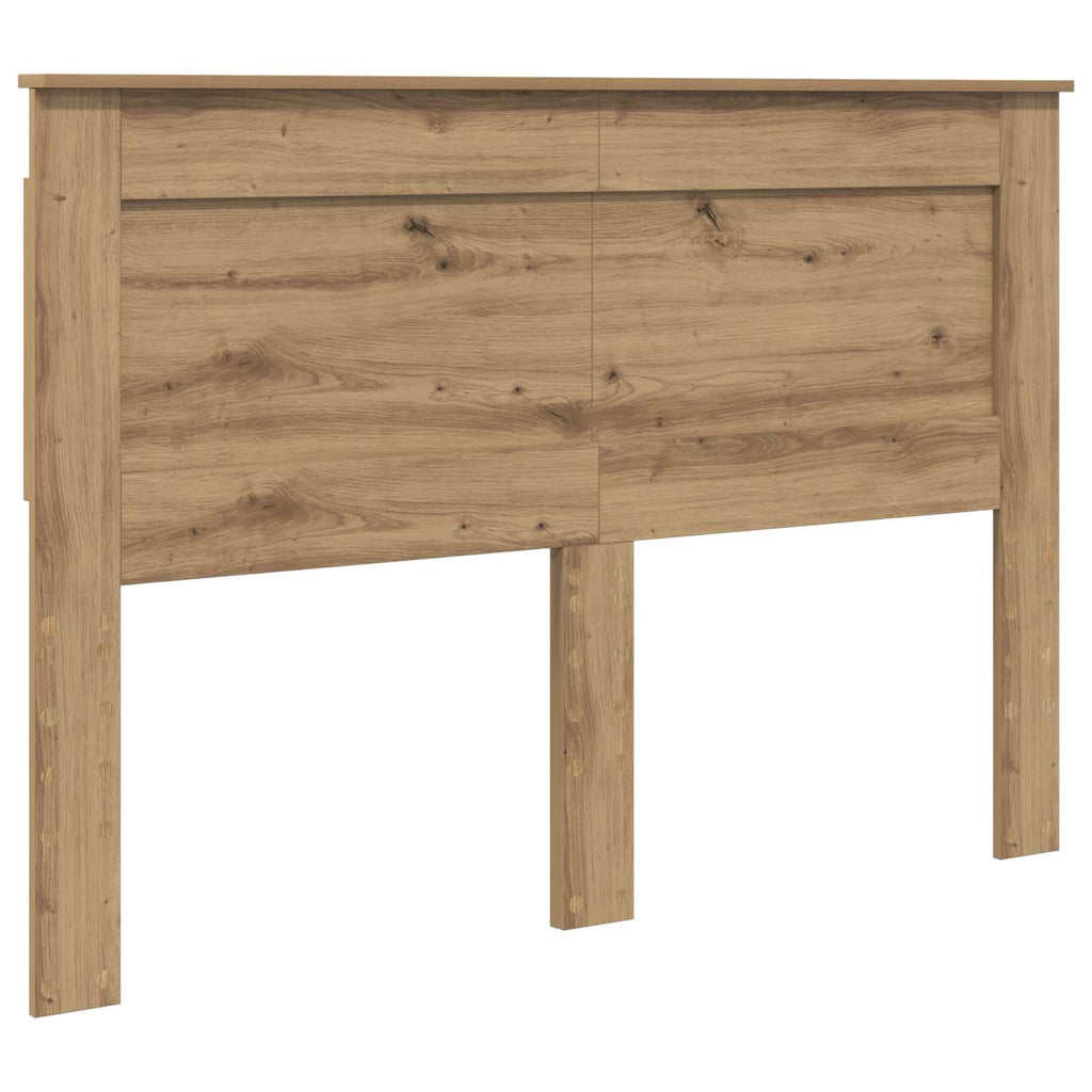 vidaXL Zagłówek Dąb rzemieślniczy 160 cm Materiał drewnopochodny