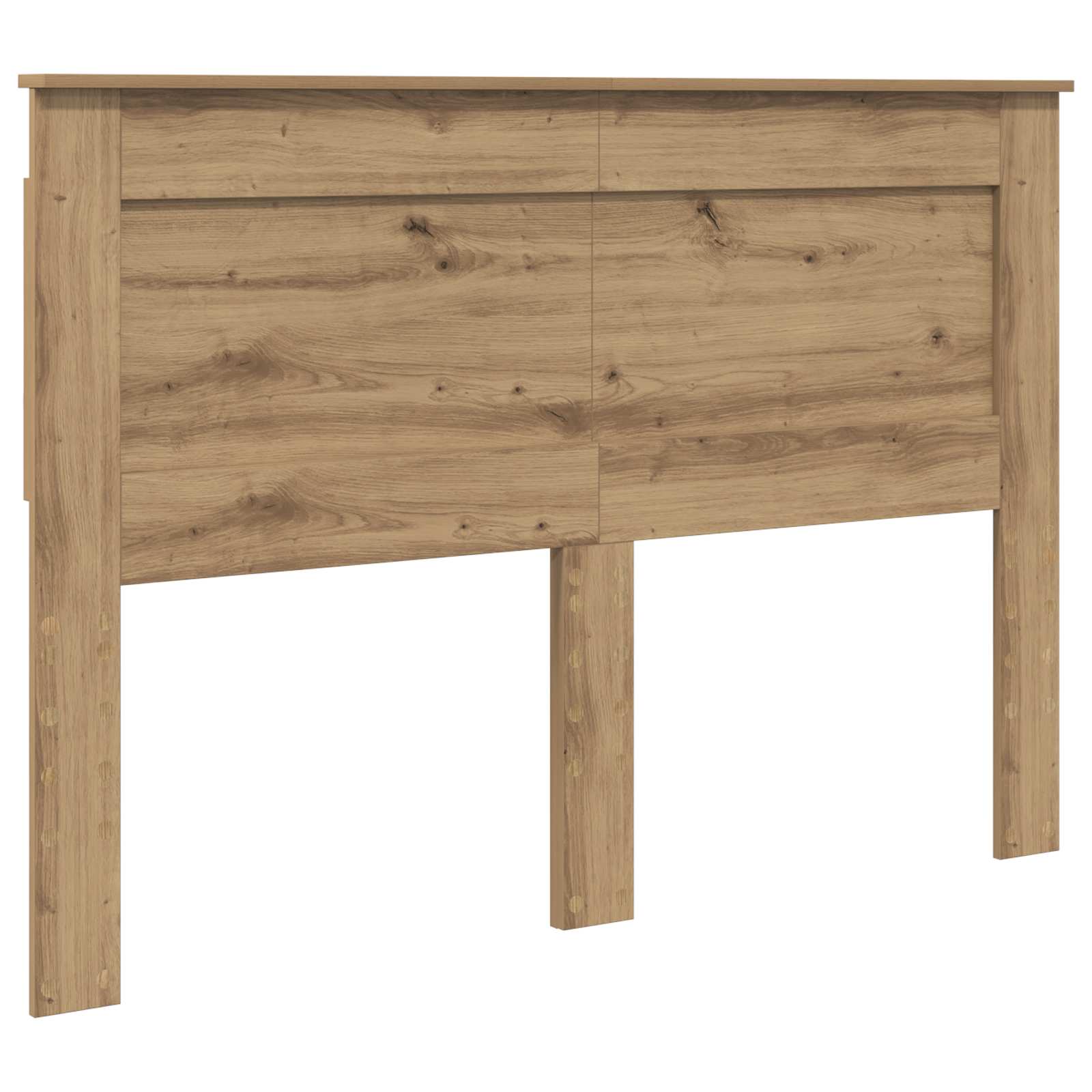 vidaXL Zagłówek Dąb rzemieślniczy 160 cm Materiał drewnopochodny