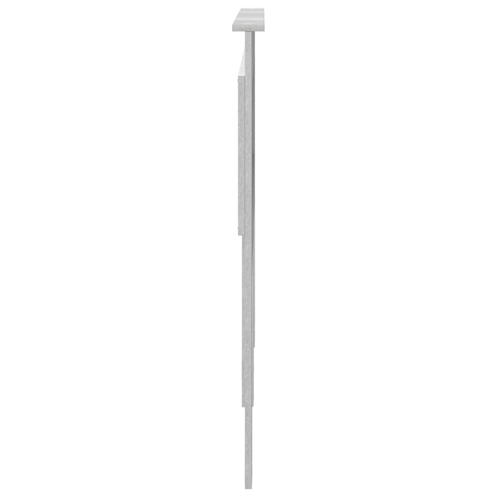 vidaXL Zagłówek Betonowy szary 150 cm Materiał drewnopochodny