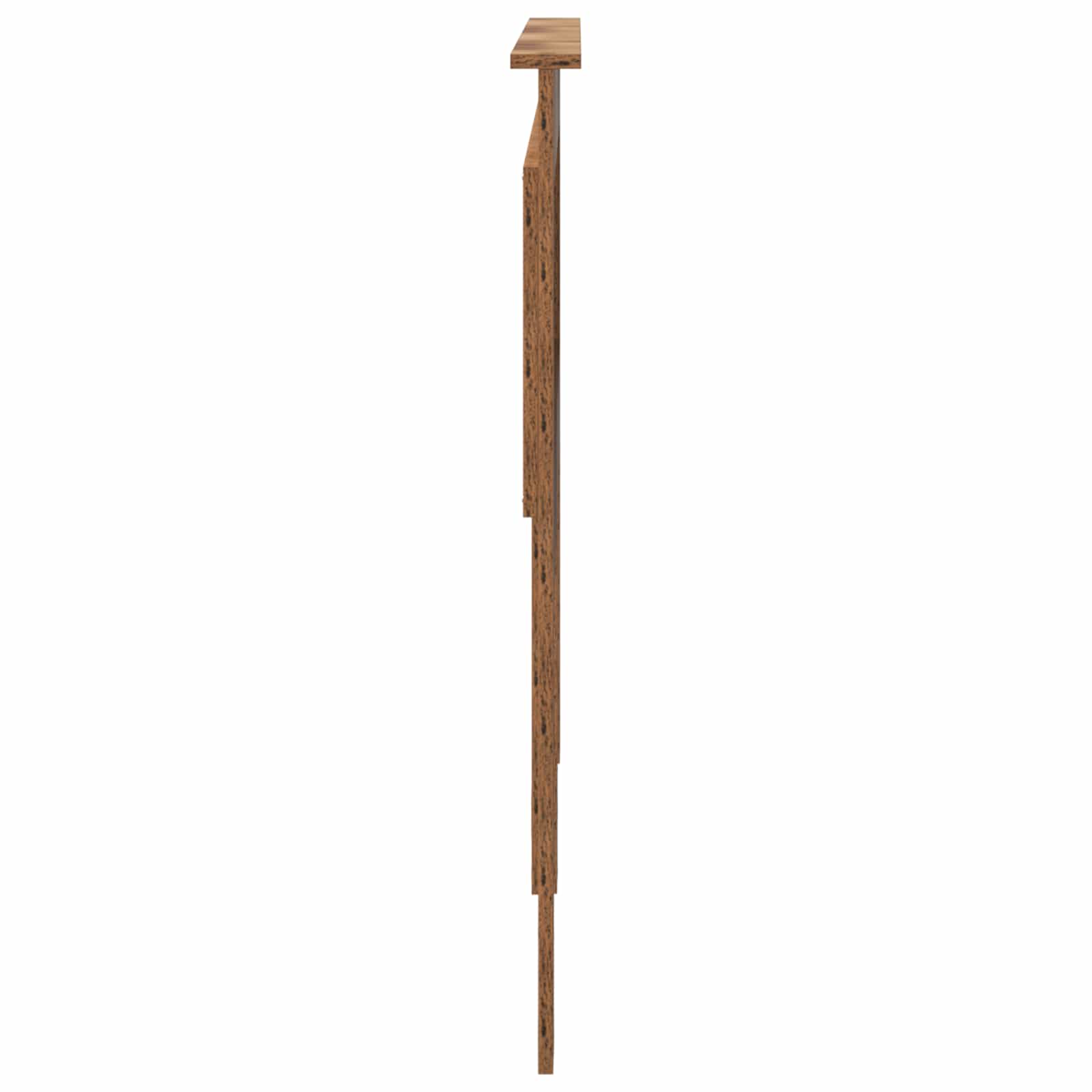 vidaXL Zagłówek Stare drewno 150 cm Materiał drewnopochodny