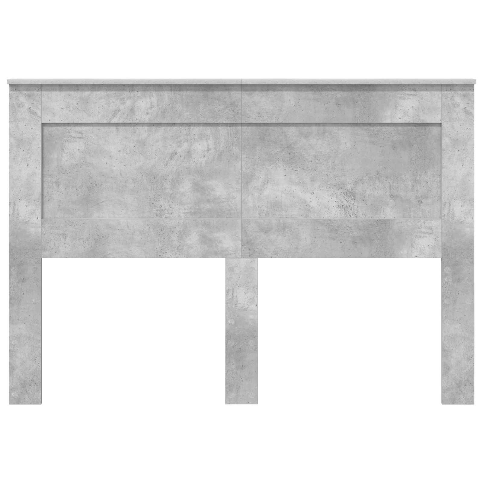 vidaXL Zagłówek Betonowy szary 140 cm Materiał drewnopochodny