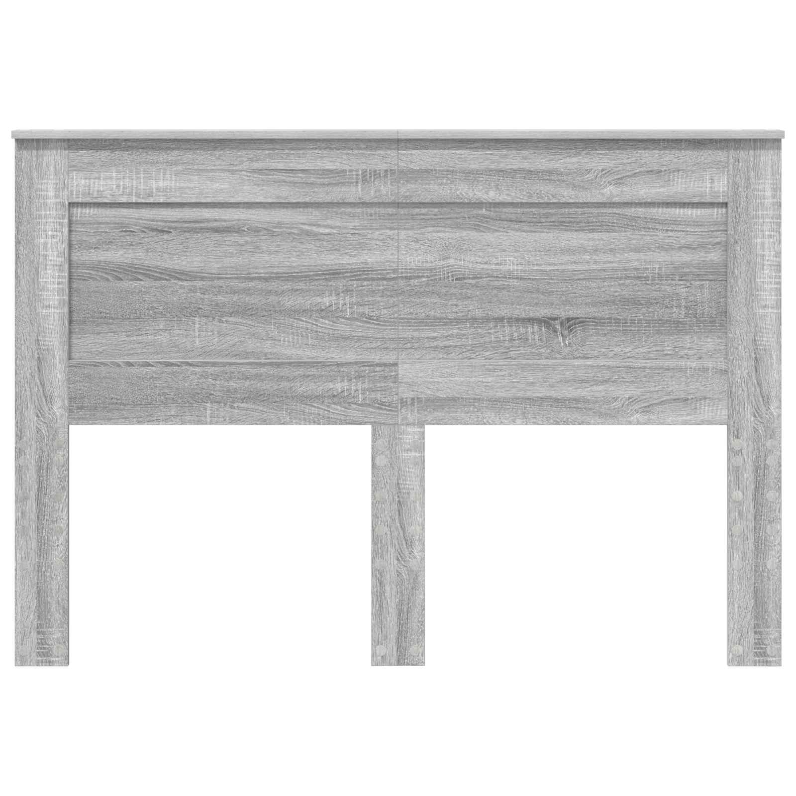 vidaXL Zagłówek Szary Sonoma 140 cm Materiał drewnopochodny