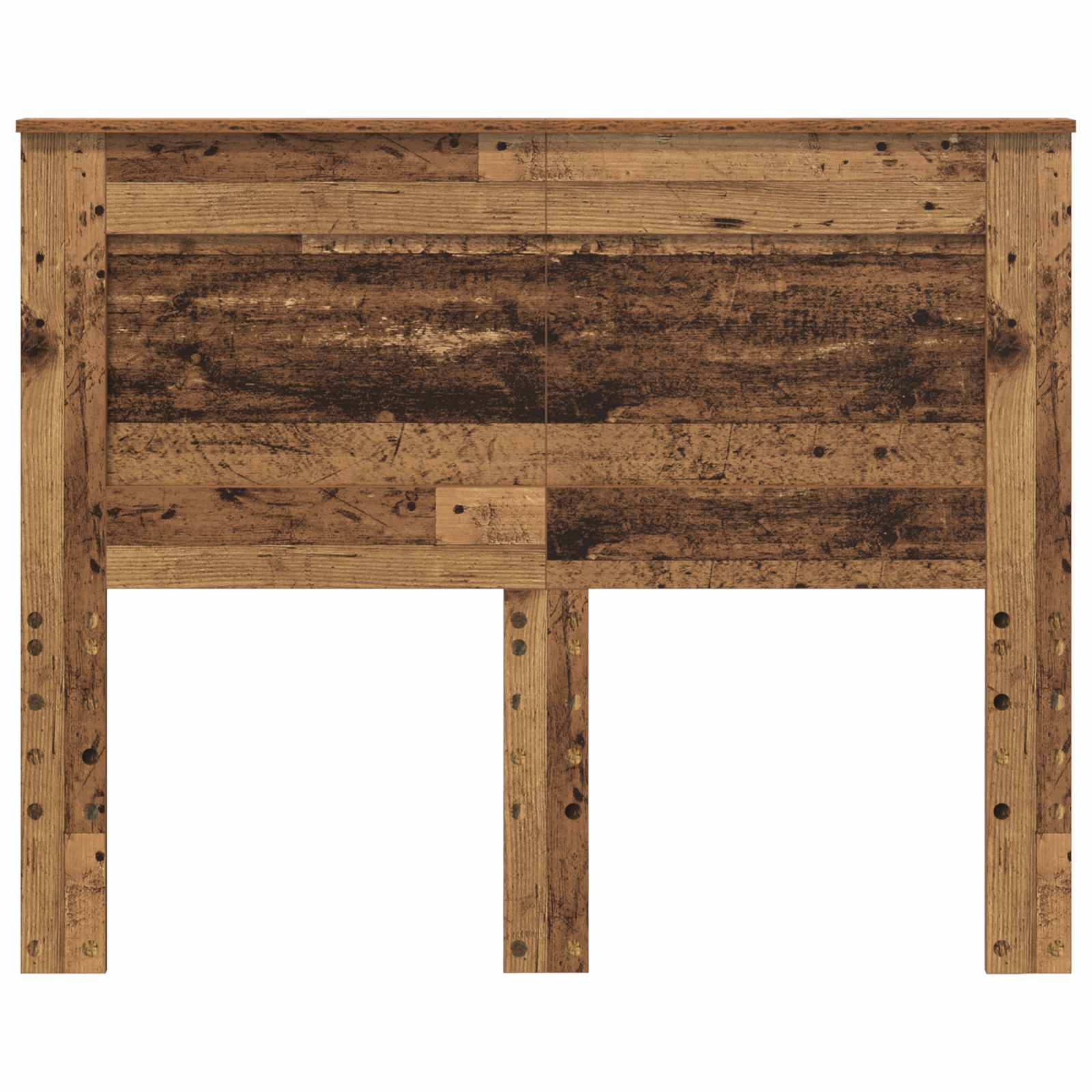 vidaXL Zagłówek Stare drewno 135 cm Materiał drewnopochodny