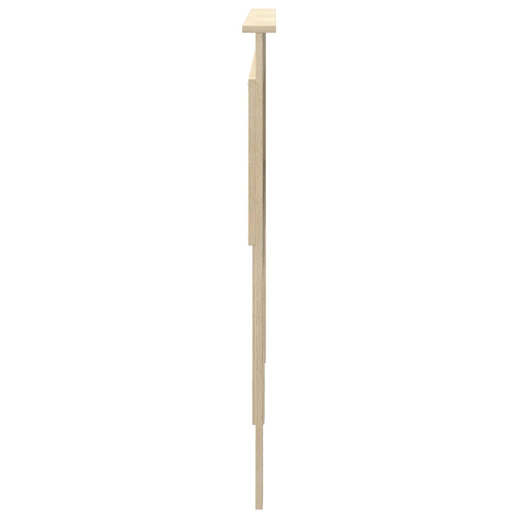 vidaXL Zagłówek Z zagłówkiem Dąb Sonoma 120 cm Materiał drewnopochodny