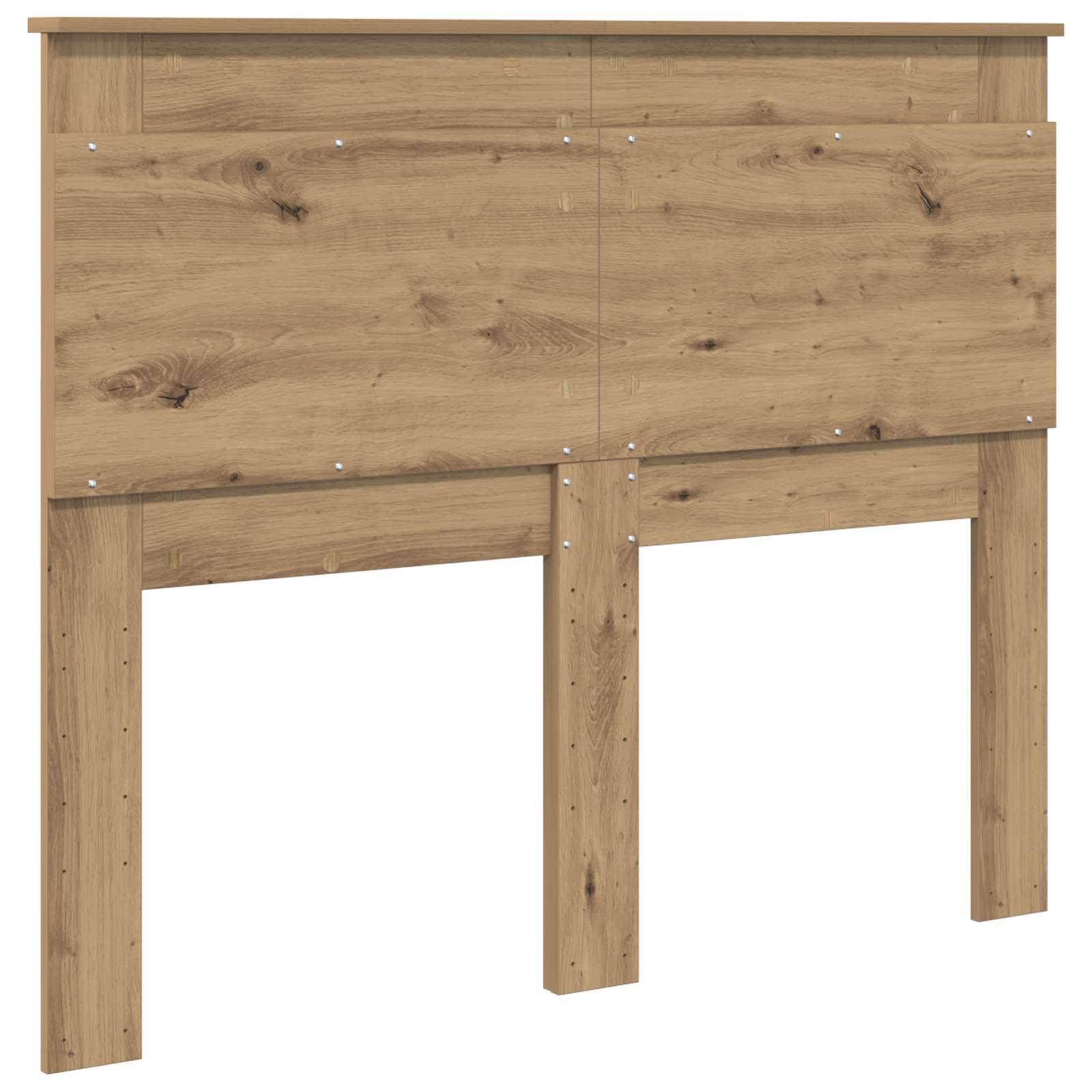 vidaXL Zagłówek Dąb rzemieślniczy 120 cm Materiał drewnopochodny
