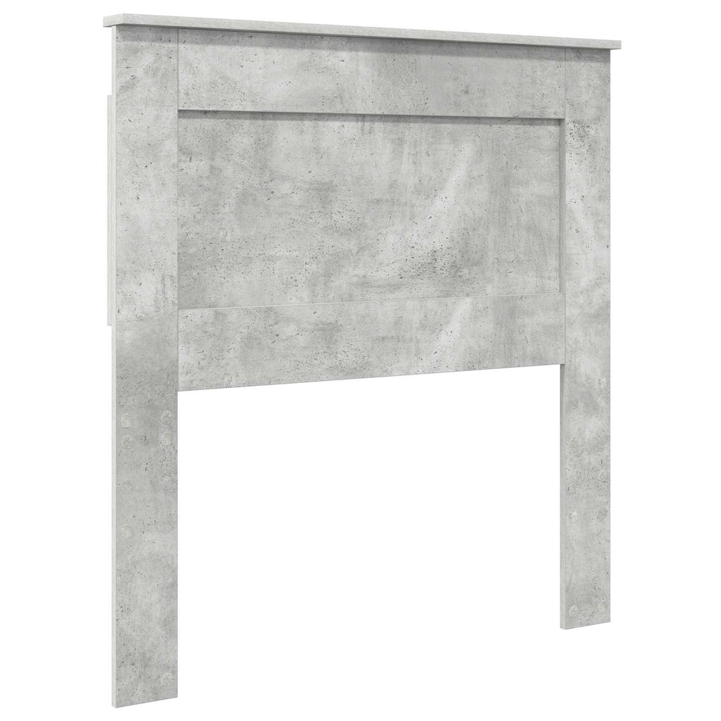 vidaXL Zagłówek Betonowy szary 100 cm Materiał drewnopochodny