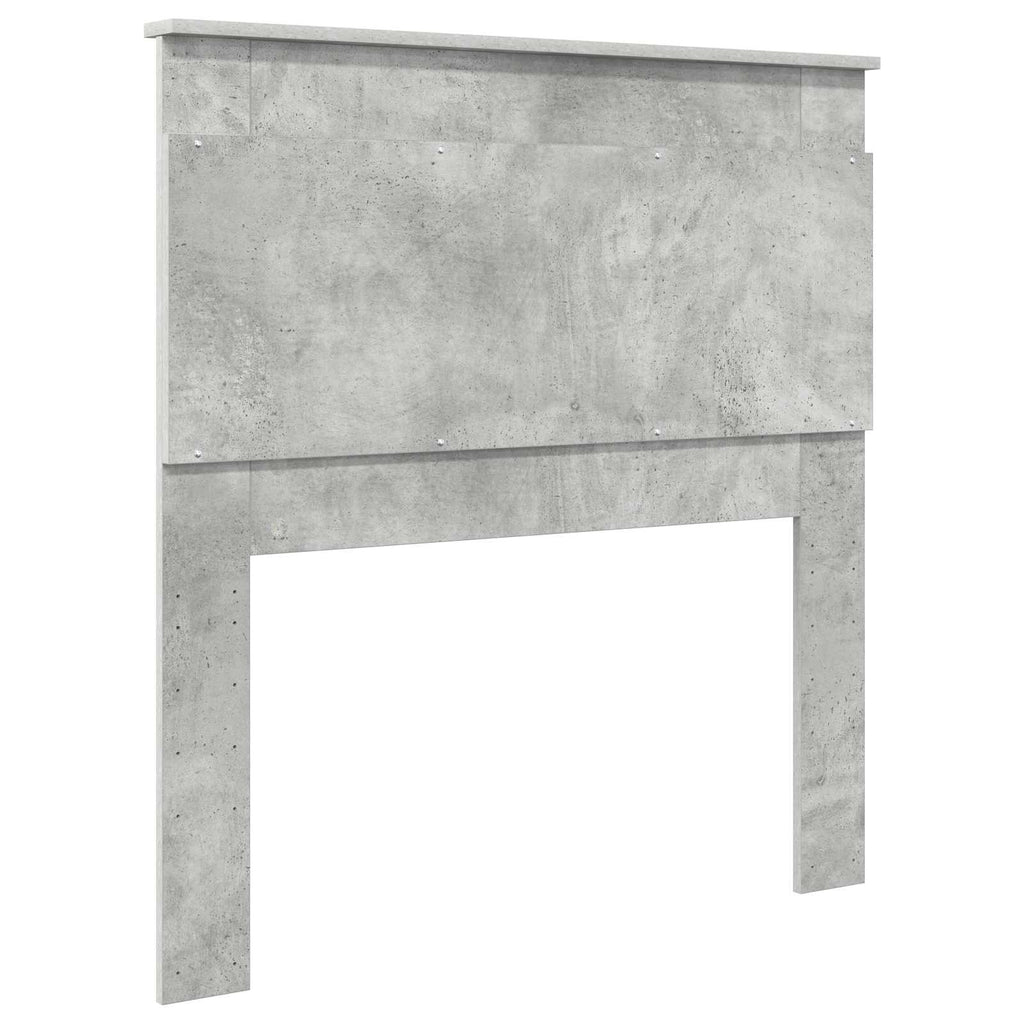 vidaXL Zagłówek Betonowy szary 100 cm Materiał drewnopochodny