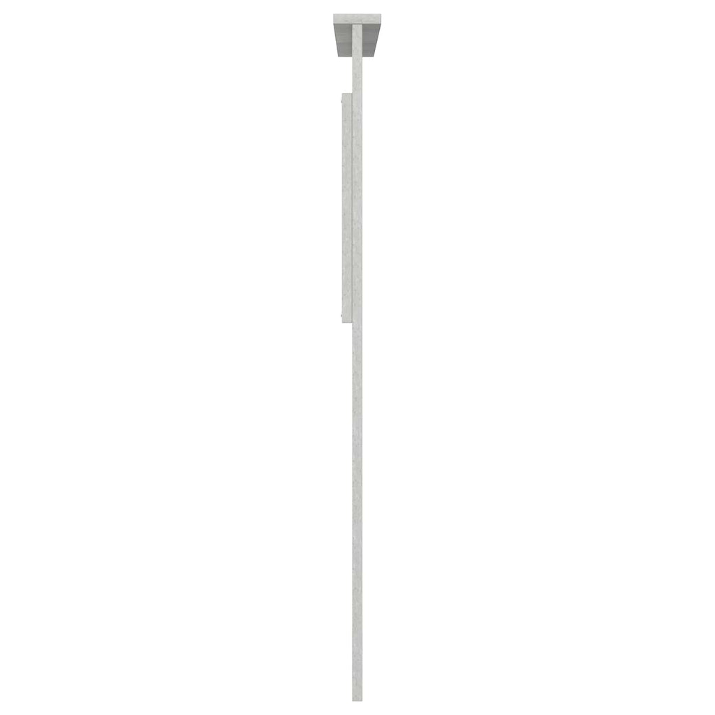 vidaXL Zagłówek Betonowy szary 100 cm Materiał drewnopochodny