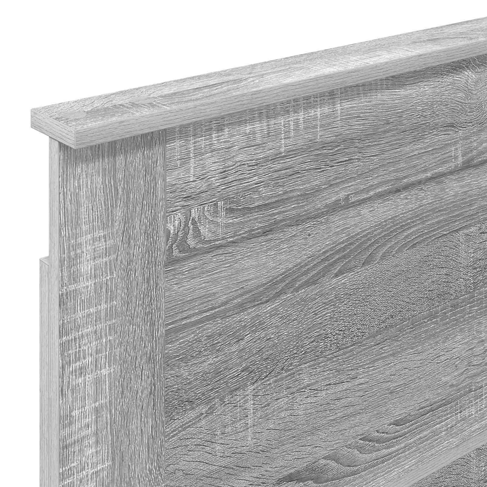 vidaXL Zagłówek Szary Sonoma 100 cm Materiał drewnopochodny