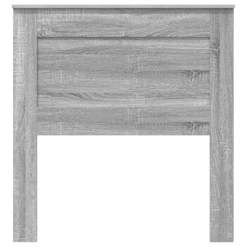 vidaXL Zagłówek Szary Sonoma 100 cm Materiał drewnopochodny