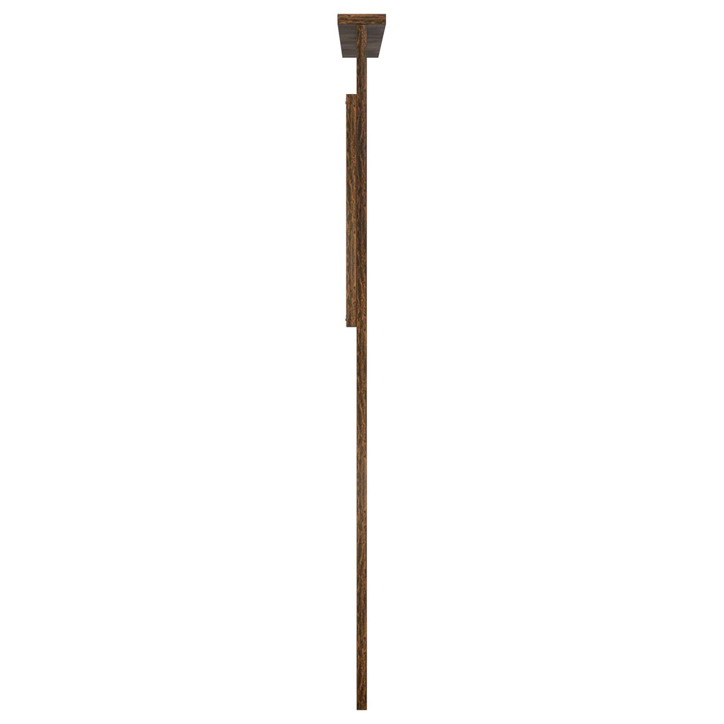 vidaXL Zagłówek Z zagłówkiem Dąb wędzony 90 cm Materiał drewnopochodny